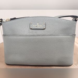Kate Spade Teal Leather Grove Street Millie Crossbody Purse